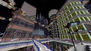 Screenshot of the Minecraft Bedrock Marketplace product Cyber Base 2 created by RareLoot.