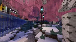 Screenshot of the Minecraft Bedrock Marketplace product Cyber Base 2 created by RareLoot.