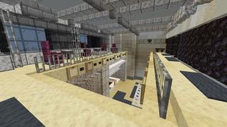 Screenshot of the Minecraft Bedrock Marketplace product Cyber Base created by RareLoot.