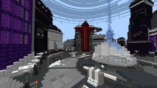 Screenshot of the Minecraft Bedrock Marketplace product Cyber Base created by RareLoot.