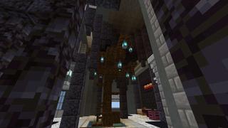 Screenshot of the Minecraft Bedrock Marketplace product Cyber Base created by RareLoot.