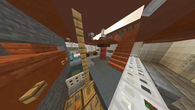 Screenshot of the Minecraft Bedrock Marketplace product Cyber Outpost created by RareLoot.