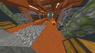 Screenshot of the Minecraft Bedrock Marketplace product Cyber Outpost created by RareLoot.