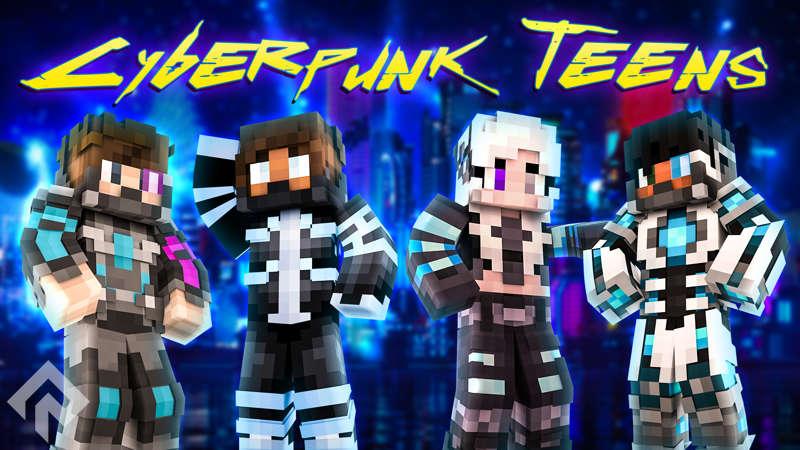 Cyberpunk Teens by RareLoot | CHUNK - Minecraft Bedrock Marketplace ...
