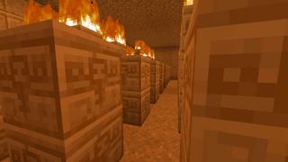 Screenshot of the Minecraft Bedrock Marketplace product Dark Reborn created by RareLoot.