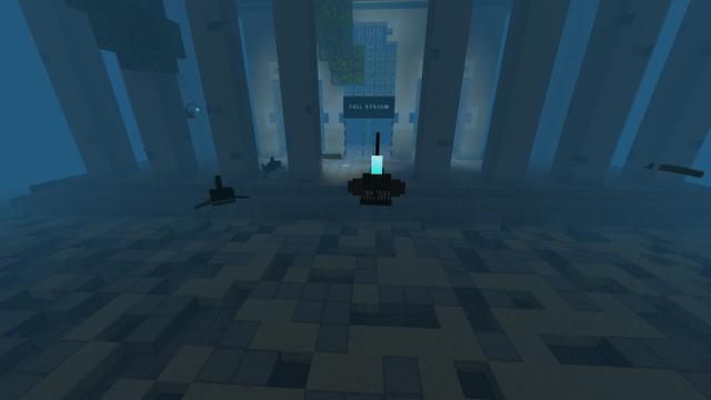 Screenshot of the Minecraft Bedrock Marketplace product Deepsea Explorers created by RareLoot.
