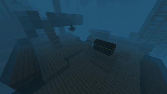 Screenshot of the Minecraft Bedrock Marketplace product Deepsea Explorers created by RareLoot.