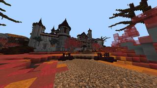 Screenshot of the Minecraft Bedrock Marketplace product Demon Castle created by RareLoot.