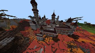 Screenshot of the Minecraft Bedrock Marketplace product Demon Castle created by RareLoot.