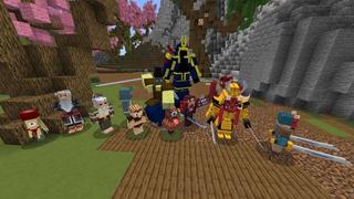 Screenshot of the Minecraft Bedrock Marketplace product Demon Slayer Weapons created by RareLoot.