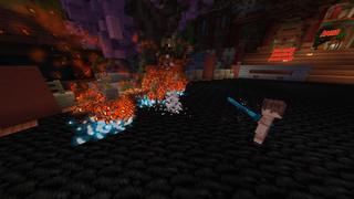 Screenshot of the Minecraft Bedrock Marketplace product Demon Slayer Weapons created by RareLoot.