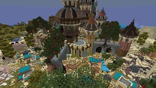 Screenshot of the Minecraft Bedrock Marketplace product Desert Palace created by RareLoot.