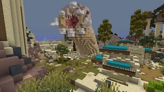 Screenshot of the Minecraft Bedrock Marketplace product Desert Palace created by RareLoot.