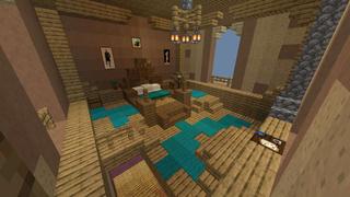 Screenshot of the Minecraft Bedrock Marketplace product Torre do Feiticeiro do Deserto created by RareLoot.
