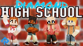 Thumbnail of the Minecraft Bedrock Marketplace product Diamond High School created by RareLoot.