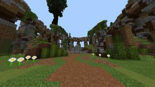 Screenshot of the Minecraft Bedrock Marketplace product Dinosaur Land created by RareLoot.