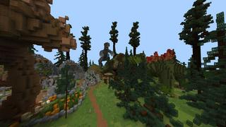 Screenshot of the Minecraft Bedrock Marketplace product Dinosaur Land created by RareLoot.