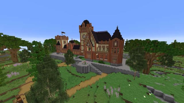 Screenshot of the Minecraft Bedrock Marketplace product Dragon Castle created by RareLoot.
