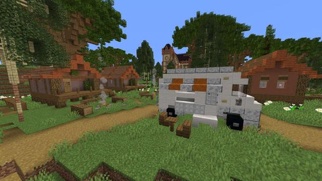 Screenshot of the Minecraft Bedrock Marketplace product Dragon Castle created by RareLoot.