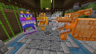 Screenshot of the Minecraft Bedrock Marketplace product Dragon Dance created by RareLoot.