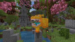 Screenshot of the Minecraft Bedrock Marketplace product Dragon Dance created by RareLoot.