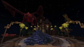 Screenshot of the Minecraft Bedrock Marketplace product Dragon Island created by RareLoot.