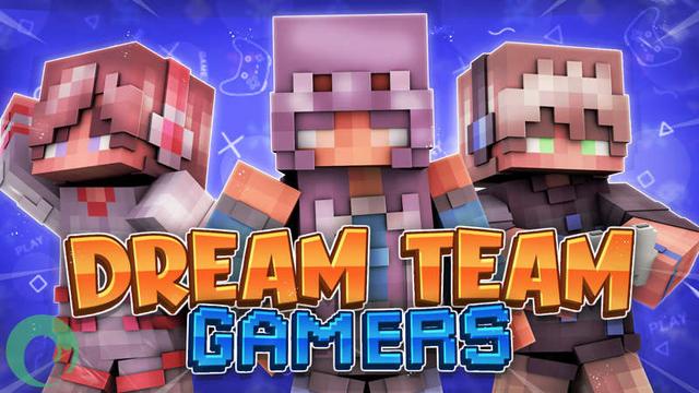 Thumbnail of the Minecraft Bedrock Marketplace product Dream Team Gamers created by RareLoot.