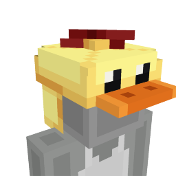 Thumbnail of the Minecraft Bedrock Marketplace product Duck Cap created by RareLoot.