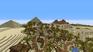 Screenshot of the Minecraft Bedrock Marketplace product Egypt Empire created by RareLoot.