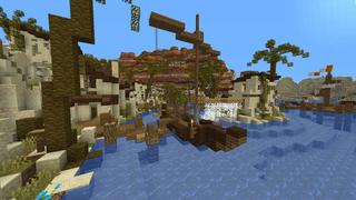 Screenshot of the Minecraft Bedrock Marketplace product Egypt Empire created by RareLoot.