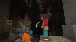 Screenshot of the Minecraft Bedrock Marketplace product Emerald Weapons created by RareLoot.