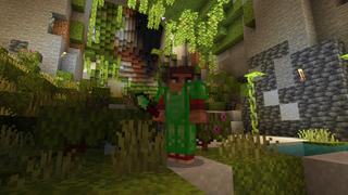 Screenshot of the Minecraft Bedrock Marketplace product Emerald Weapons created by RareLoot.