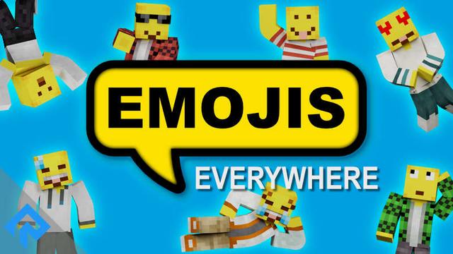 Thumbnail of the Minecraft Bedrock Marketplace product Emojis Everywhere created by RareLoot.