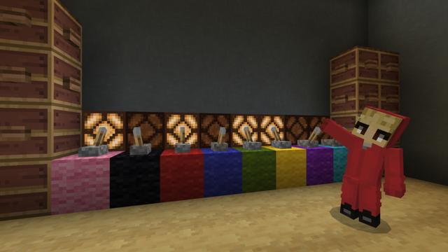 Screenshot of the Minecraft Bedrock Marketplace product Escape Room - Bank Rush created by RareLoot.