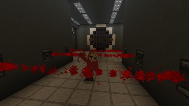 Screenshot of the Minecraft Bedrock Marketplace product Escape Room - Bank Rush created by RareLoot.