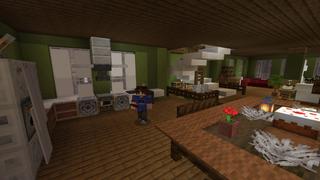 Screenshot of the Minecraft Bedrock Marketplace product Escape Room - City Mansion created by RareLoot.