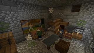 Screenshot of the Minecraft Bedrock Marketplace product Escape Room - City Mansion created by RareLoot.