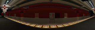 Panorama of the Minecraft Bedrock Marketplace product Escape Room - Train Crash created by RareLoot.