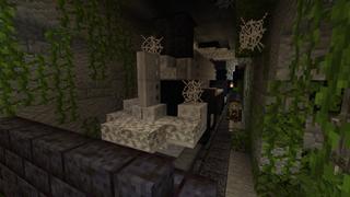 Screenshot of the Minecraft Bedrock Marketplace product Escape Room - Train Crash created by RareLoot.