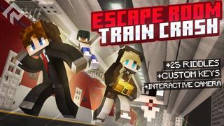 Thumbnail of the Minecraft Bedrock Marketplace product Escape Room - Train Crash created by RareLoot.