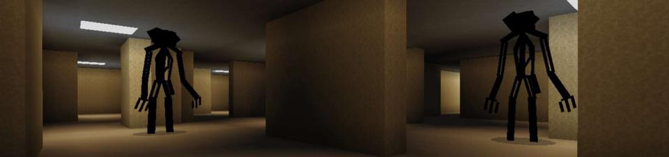Panorama of the Minecraft Bedrock Marketplace product Escape the Backrooms created by RareLoot.