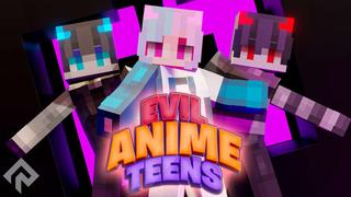 Thumbnail of the Minecraft Bedrock Marketplace product Evil Anime Teens created by RareLoot.