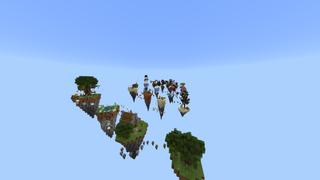 Screenshot of the Minecraft Bedrock Marketplace product Extreme Skyblock Parkour created by RareLoot.