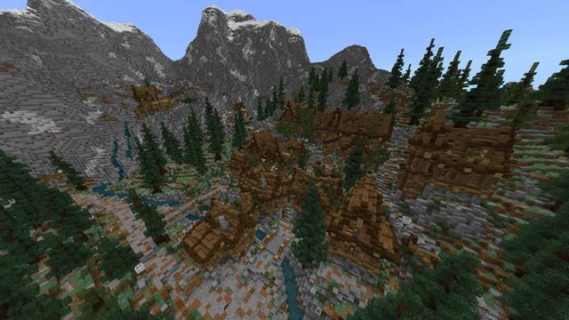 Screenshot of the Minecraft Bedrock Marketplace product Fallen Valley created by RareLoot.