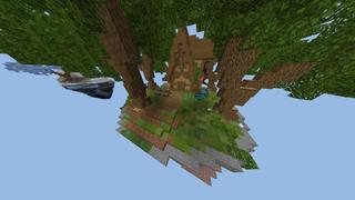 Screenshot of the Minecraft Bedrock Marketplace product Fantasy Skyblock created by RareLoot.