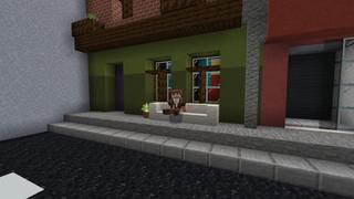 Screenshot of the Minecraft Bedrock Marketplace product Encuentra el botón created by RareLoot.