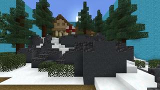 Screenshot of the Minecraft Bedrock Marketplace product Find the Present created by RareLoot.