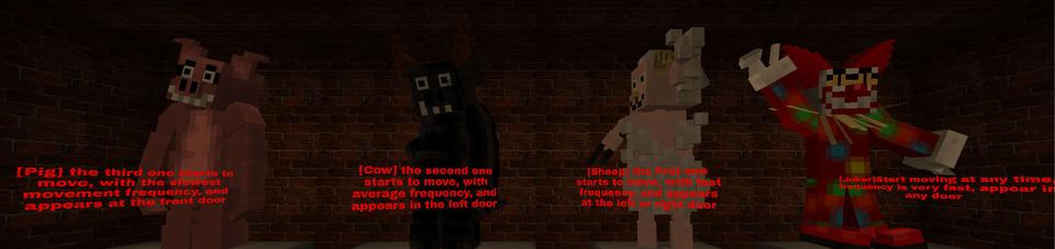 Panorama of the Minecraft Bedrock Marketplace product Five Nights at Doll created by RareLoot.