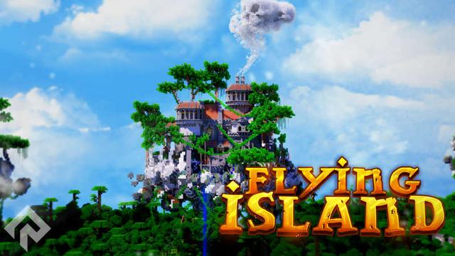Thumbnail of the Minecraft Bedrock Marketplace product Fliegende Insel created by RareLoot.