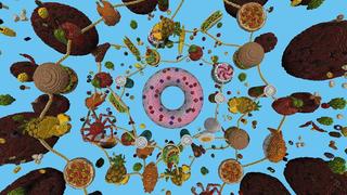 Screenshot of the Minecraft Bedrock Marketplace product Food Skyblock created by RareLoot.